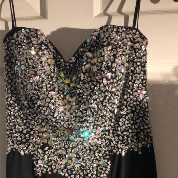 jcpenney Dresses Black Prom Dress Poshmark